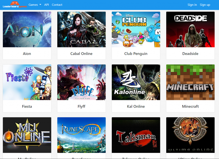 Leaderboard.Games
